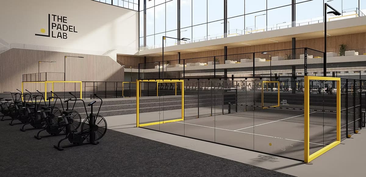 TPL PRO panoramic padel court — premium padel court supply and installation UK